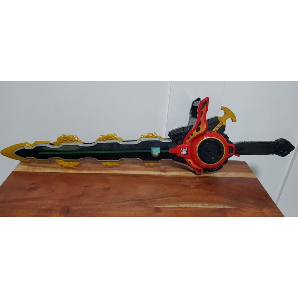 Power Rangers Ninja Steel DX Master Blade Chainsaw Spinning Sword- Tested